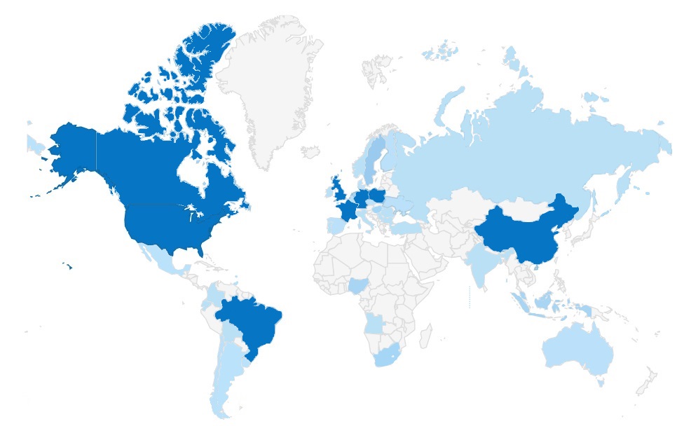 Thank You to My&nbsp;Visitors!